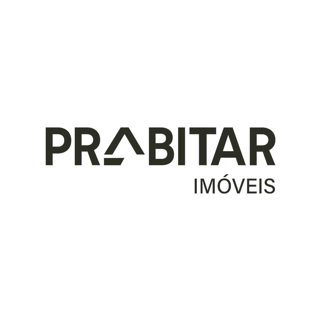Logotipo de PRABITAR Imóveis, cliente da Palpitaria.